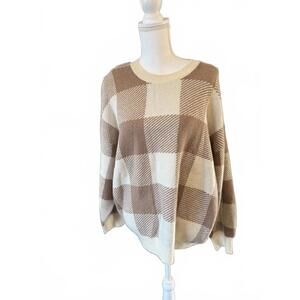 Z Supply, Check You Later Sweater, Size Large NWT